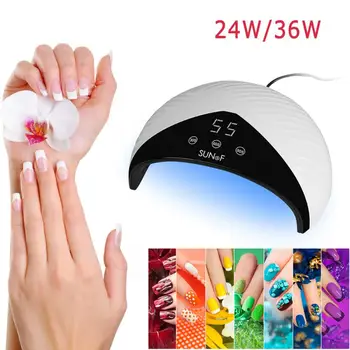 LED Nail Lamp For Manicure 24/36W Nail Dryer Machine UV Lamp For Curing UV Gel Nail Polish With Motion Sensing LCD Display
LED Nail Lamp For Manicure 24/36W Nail Dryer Machine UV Lamp For Curing UV Gel Nail Polish With Motion Sensing LCD Display