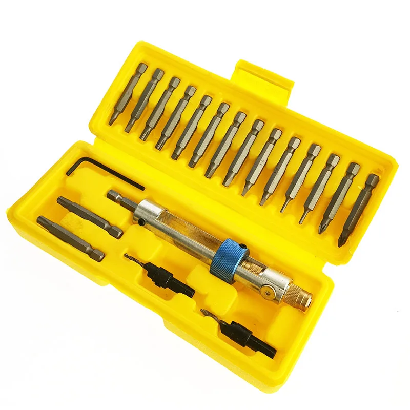 20Pcs Half Time Drill Driver Multi Screwdriver Sets High Speed Screwdriver Head Countersink Drill Bits Allen Wrench
20Pcs Half Time Drill Driver Multi Screwdriver Sets High Speed Screwdriver Head Countersink Drill Bits Allen Wrench