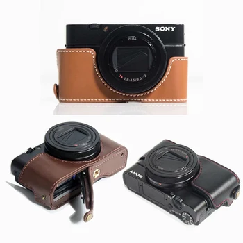 PU leather case Camera Bag Cover For SONY RX100M7 RX100 VII VI V IV III M6 M5 M4 M3 bottom case base shell With Battery Opening 
PU leather case Camera Bag Cover For SONY RX100M7 RX100 VII VI V IV III M6 M5 M4 M3 bottom case base shell With Battery Opening