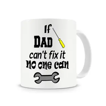 If Dad Can't Fix It No One Can Mug, Coffee Mug Cup with Stirring Spoon Father's Day Gift, Gift for Dad,
If Dad Can't Fix It No One Can Mug, Coffee Mug Cup with Stirring Spoon Father's Day Gift, Gift for Dad,