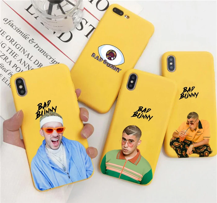 Новейший мягкий силиконовый чехол Bad Bunny для iPhone6 6s 6plus 7 7plus X XS XR XSMAX 11 pro Coque |