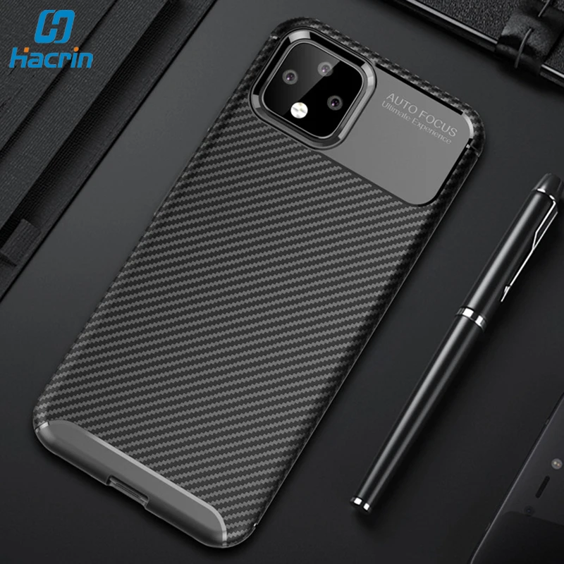 Hacrin Case For Google Pixel 4 XL Case Soft Carbon Fiber Shockproof Phone Cover For Google Pixel 4 Case Full Protective Bumper
Hacrin Case For Google Pixel 4 XL Case Soft Carbon Fiber Shockproof Phone Cover For Google Pixel 4 Case Full Protective Bumper