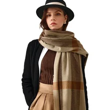 Winter Women's Plaid Print Tassel Imitation Cashmere Scarves, Fashionable and Versatile Mid-length Warm Shawl Scarf Unisex 
Winter Women's Plaid Print Tassel Imitation Cashmere Scarves, Fashionable and Versatile Mid-length Warm Shawl Scarf Unisex