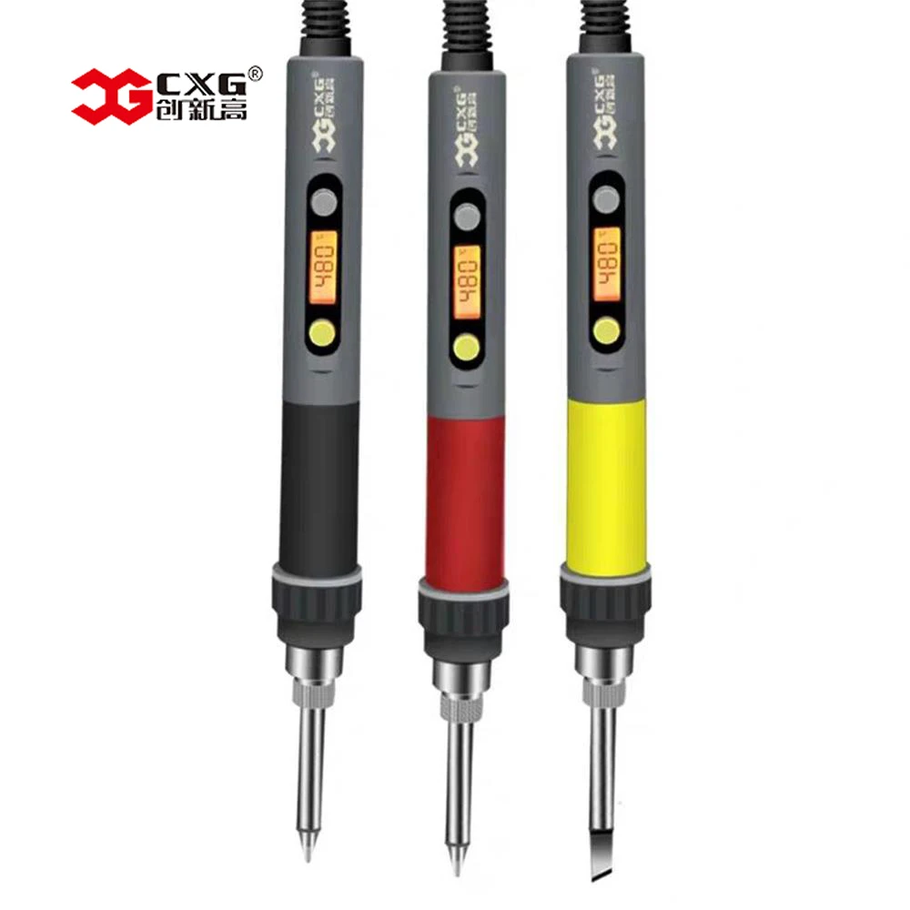 CXG Electric soldering iron C60w Constant temperature Welding tools LED Digital display C90w C110w 110v/220v
CXG Electric soldering iron C60w Constant temperature Welding tools LED Digital display C90w C110w 110v/220v