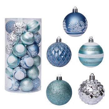 Christmas Ball Box Set Available Holiday Christmas Tree Ornament Decorations Christmas Decorations Bronze 30Pcs 
Christmas Ball Box Set Available Holiday Christmas Tree Ornament Decorations Christmas Decorations Bronze 30Pcs