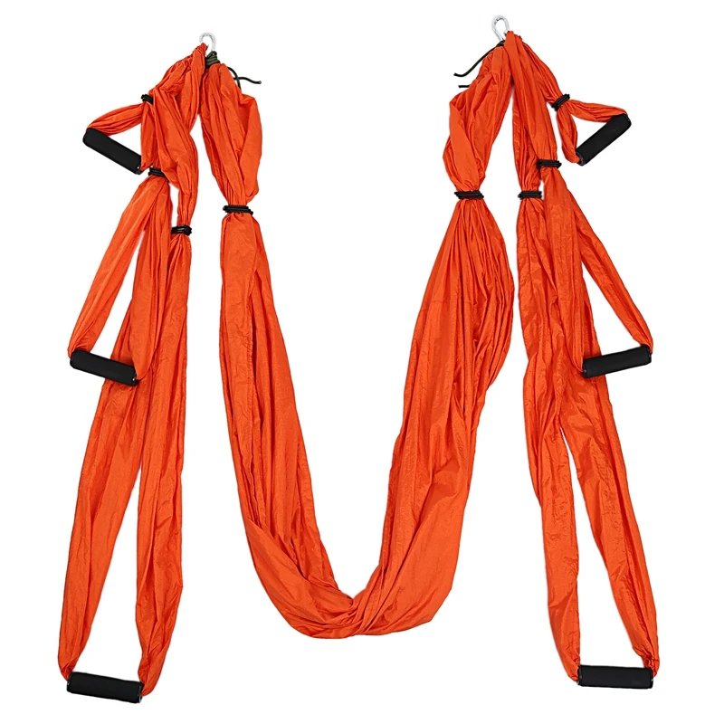 1.5x2.5m Yoga Inverted Tool Anti-Gravity Hammock Swing Fabric Swing - Orange, L
1.5x2.5m Yoga Inverted Tool Anti-Gravity Hammock Swing Fabric Swing - Orange, L
