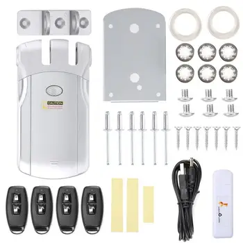 HF-018 Smart Wireless Remote Control Home Security Keyless Bluetooth Electric Door Lock 433mhz
HF-018 Smart Wireless Remote Control Home Security Keyless Bluetooth Electric Door Lock 433mhz