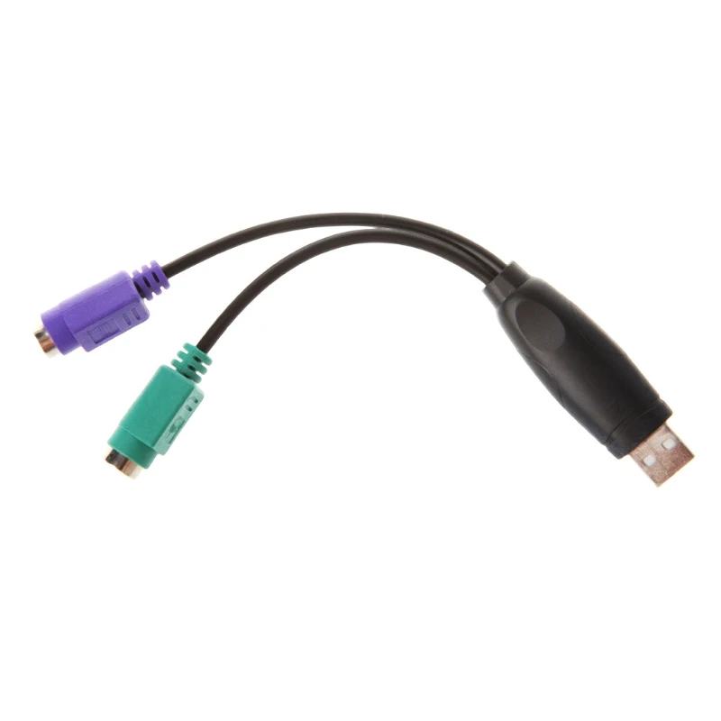 USB To PS/2 PS2 Male to Female Cable Adapter Converter Use For Keyboard Mouse LX9A
USB To PS/2 PS2 Male to Female Cable Adapter Converter Use For Keyboard Mouse LX9A