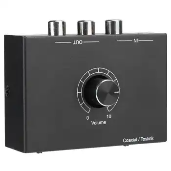 Audio Amplifier Optical Coaxial Analog for RCA 3.5mm DAC D TO A Digital Analog Converter New
Audio Amplifier Optical Coaxial Analog for RCA 3.5mm DAC D TO A Digital Analog Converter New