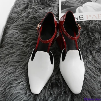 Spring Women's Pumps Flock Sweet Woman Thick High Heels Ankle Strap Flock Female Platform Mary Jane Women Shoes Ladies Footwear
Spring Women's Pumps Flock Sweet Woman Thick High Heels Ankle Strap Flock Female Platform Mary Jane Women Shoes Ladies Footwear