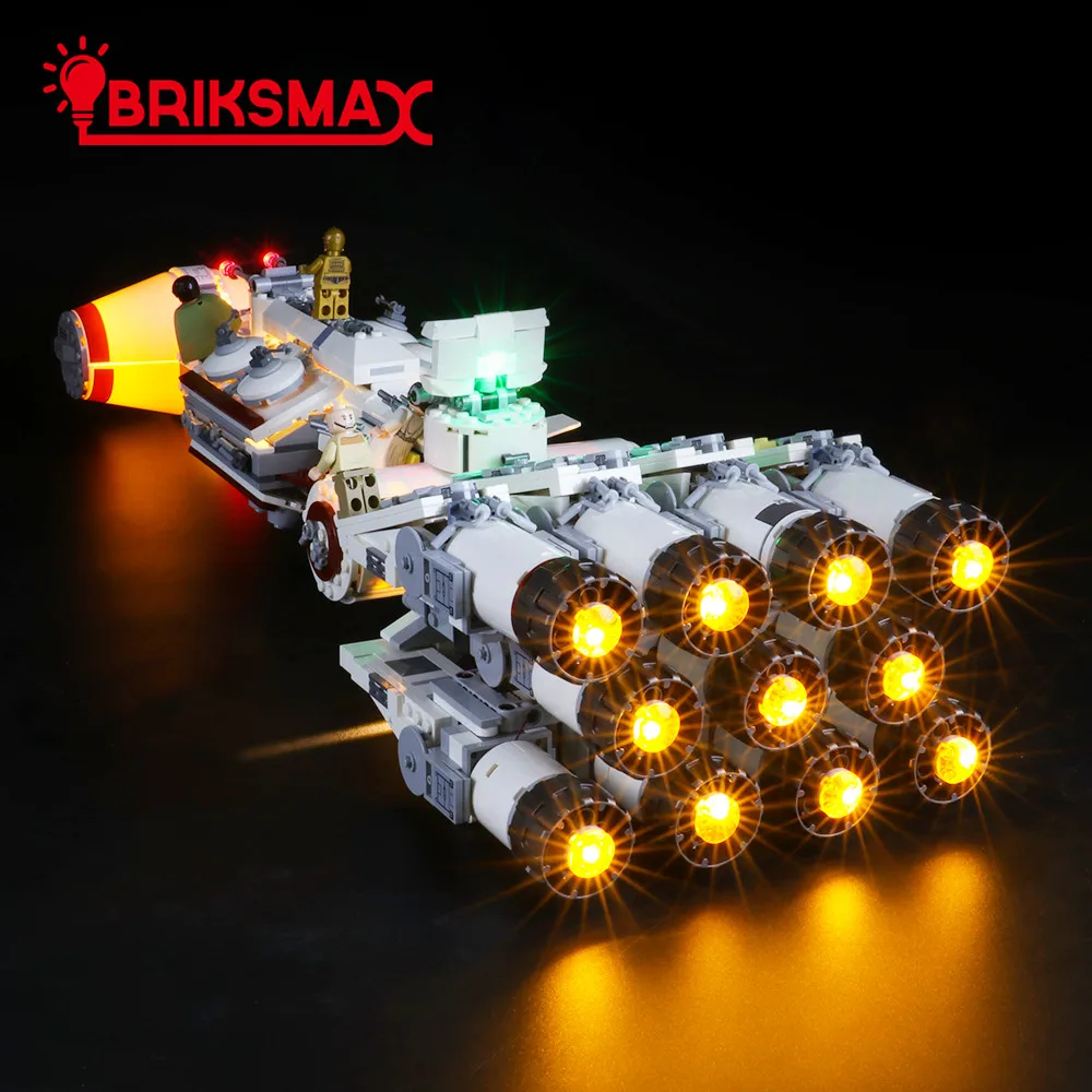 BriksMax Led Light Kit For 75244 Star War Series Tantive IV Toys Building Blocks Model Lighting Set ONLY
BriksMax Led Light Kit For 75244 Star War Series Tantive IV Toys Building Blocks Model Lighting Set ONLY