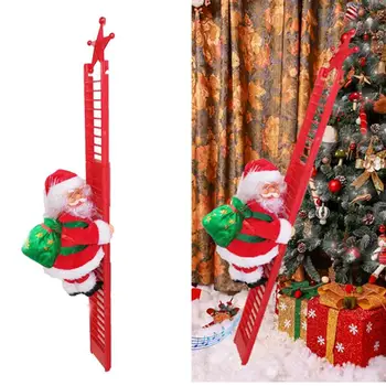 1PC Electric Santa Claus Climbing Ladder Doll Music Creative Xmas Decor Kid Toy Gift for Holiday Decoration
1PC Electric Santa Claus Climbing Ladder Doll Music Creative Xmas Decor Kid Toy Gift for Holiday Decoration