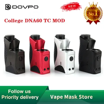 Hot Original DOVPO College DNA60 Mod Electronic Cigarette Vape Mod Powered by Single 18650 TC Box Mod Vs Dovpo Odin / Argus GT
Hot Original DOVPO College DNA60 Mod Electronic Cigarette Vape Mod Powered by Single 18650 TC Box Mod Vs Dovpo Odin / Argus GT