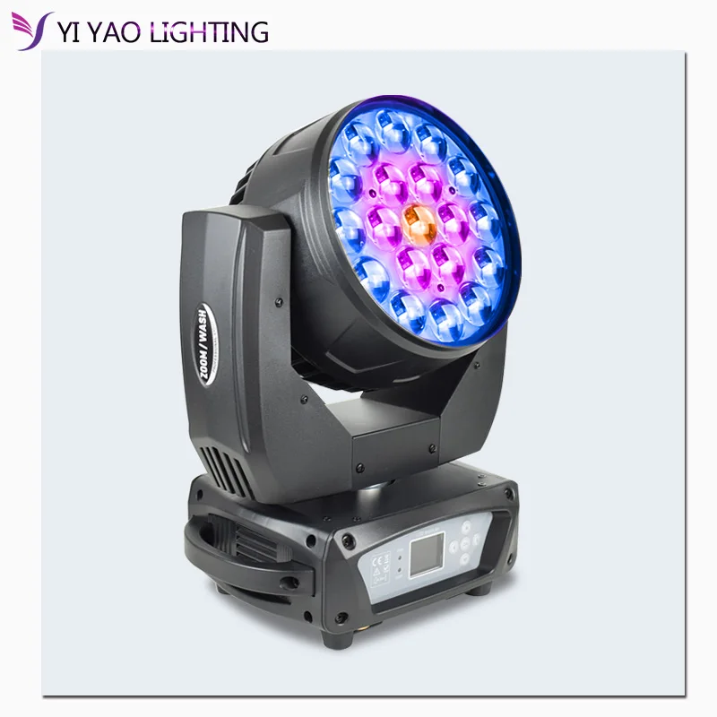 Dj lighting 19x15w RGBW-4in1 zoom led moving head light with point control effect for stage dmx lighting
Dj lighting 19x15w RGBW-4in1 zoom led moving head light with point control effect for stage dmx lighting