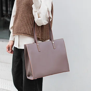 Women Tote Bag Genuine Leather Designer Large Capacity Ladies Casual Handbag Shopping Bags Cowhide Thread Female Shoulder Bag
Women Tote Bag Genuine Leather Designer Large Capacity Ladies Casual Handbag Shopping Bags Cowhide Thread Female Shoulder Bag