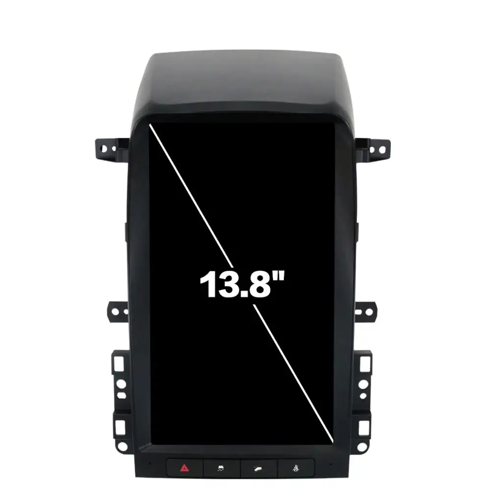Автомобильный DVD плеер Aotsr Tesla 13 8 " Android 9 вертикальный экран GPS навигация для