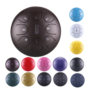 6 Inch 8 Notes Tongue Drums Hand Drums Empty Lotuses Drums Mini Steel Tongue Drum Percussion Instrument Muscial Instrument
6 Inch 8 Notes Tongue Drums Hand Drums Empty Lotuses Drums Mini Steel Tongue Drum Percussion Instrument Muscial Instrument