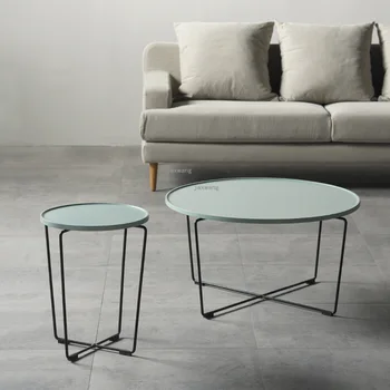 Nordic Coffee Table Combination Modern Minimalist Living Room Creative Furniture Designer Iron Coffee Table Small Apartment
Nordic Coffee Table Combination Modern Minimalist Living Room Creative Furniture Designer Iron Coffee Table Small Apartment