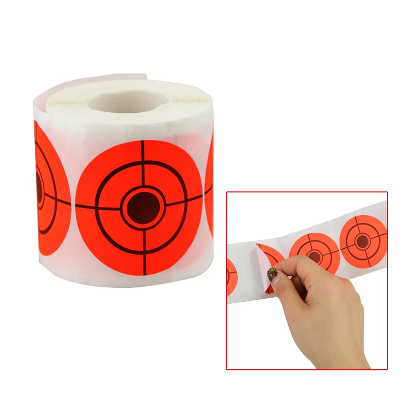 250pcs/roll Paper Target Florescent Orange Adhesive Shooting Target Stickers for Archery Bow Hunting Shooting Training
250pcs/roll Paper Target Florescent Orange Adhesive Shooting Target Stickers for Archery Bow Hunting Shooting Training