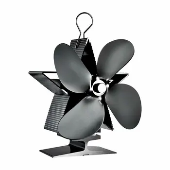 Fireplace Thermal Power Five-pointed Star Air Heater Low Noise Efficient Heat Dissipation Thermal Stove Fan Four Blade
Fireplace Thermal Power Five-pointed Star Air Heater Low Noise Efficient Heat Dissipation Thermal Stove Fan Four Blade