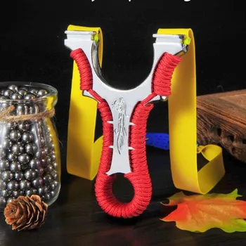 High-strength Flat Rubber Band Alloy Slingshot Outdoor Traditional Competitive Slingshot High-power Hunting Shooting Slingshot
High-strength Flat Rubber Band Alloy Slingshot Outdoor Traditional Competitive Slingshot High-power Hunting Shooting Slingshot