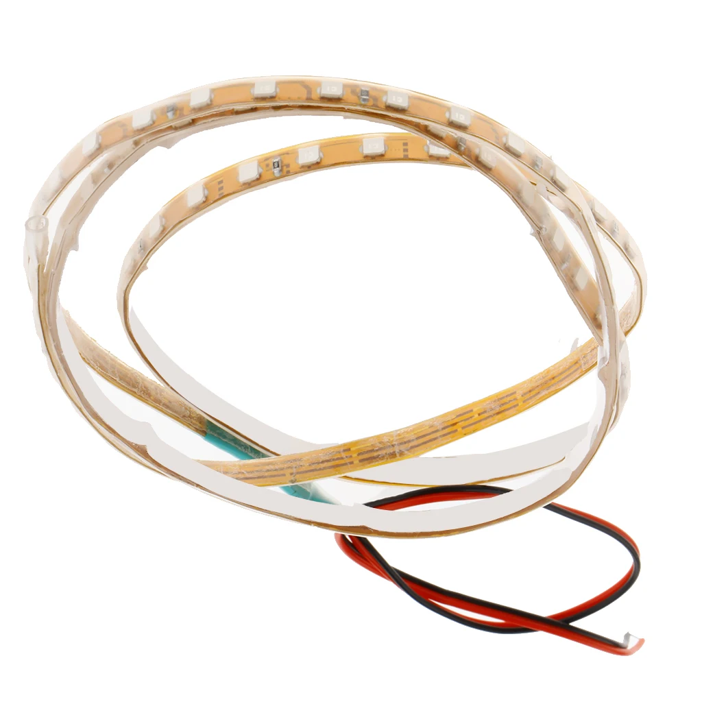 Universal 90cm LED Motorcycle Waterproof Flexible Strip Light Waterproof DC12V Ribbon Tape Universal 90cm LED Motorcycle Waterproof Flexible Strip Light Waterproof DC12V Ribbon Tape