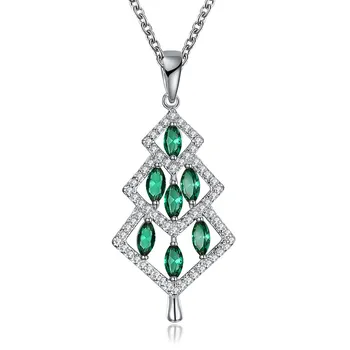 Yinali decorated women's fashion necklace Christmas green zircon necklace 18 inch two-color fashion explosions
Yinali decorated women's fashion necklace Christmas green zircon necklace 18 inch two-color fashion explosions