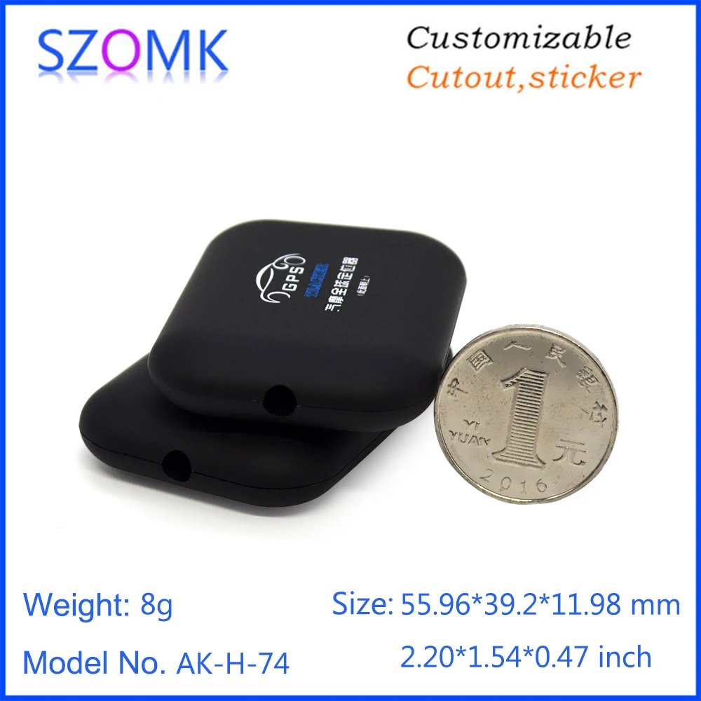 GPS plastic enlcosure szomk plastic enclosure box small instrument enclosure housing for electronics pcb design (10)