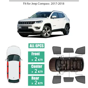 Fit For Jeep Compass 2017-2018 6Pcs Windows Sunshade UV Protection Mesh Block Visor
Fit For Jeep Compass 2017-2018 6Pcs Windows Sunshade UV Protection Mesh Block Visor