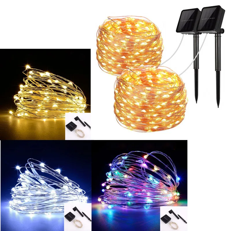 LED Outdoor Solar Lamp String Lights 100/200 LEDs Fairy Holiday Christmas Party Garland Solar Garden Waterproof 10M 20M Decor
LED Outdoor Solar Lamp String Lights 100/200 LEDs Fairy Holiday Christmas Party Garland Solar Garden Waterproof 10M 20M Decor