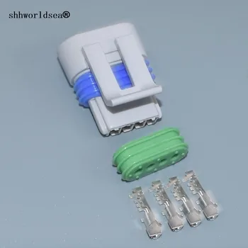 shhworldsea 4 pin Female Waterproof Automotive Wire Harness Connector plug 12162833 12162834 Mass Air Flow Sensor plug 
shhworldsea 4 pin Female Waterproof Automotive Wire Harness Connector plug 12162833 12162834 Mass Air Flow Sensor plug