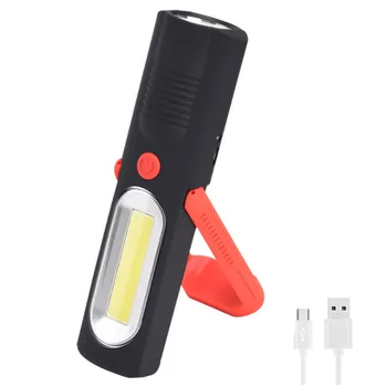 10W Portable COB LED Hunting Flashlight 18650 USB Rechargeable Work Light Smart Camping Emergency Lamp Hanging Tent Lantern
10W Portable COB LED Hunting Flashlight 18650 USB Rechargeable Work Light Smart Camping Emergency Lamp Hanging Tent Lantern