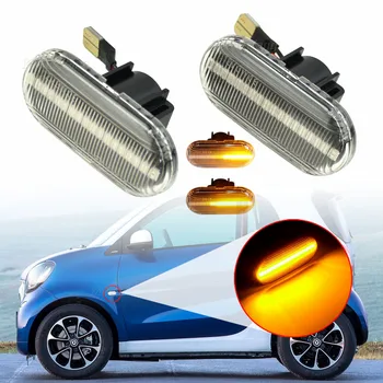 2 pieces For Mercedes-Benz Smart Fortwo W453 C453 Dynamic LED Fender Side Marker Light Turn Signal Lamp Sequential Blinker Light
2 pieces For Mercedes-Benz Smart Fortwo W453 C453 Dynamic LED Fender Side Marker Light Turn Signal Lamp Sequential Blinker Light