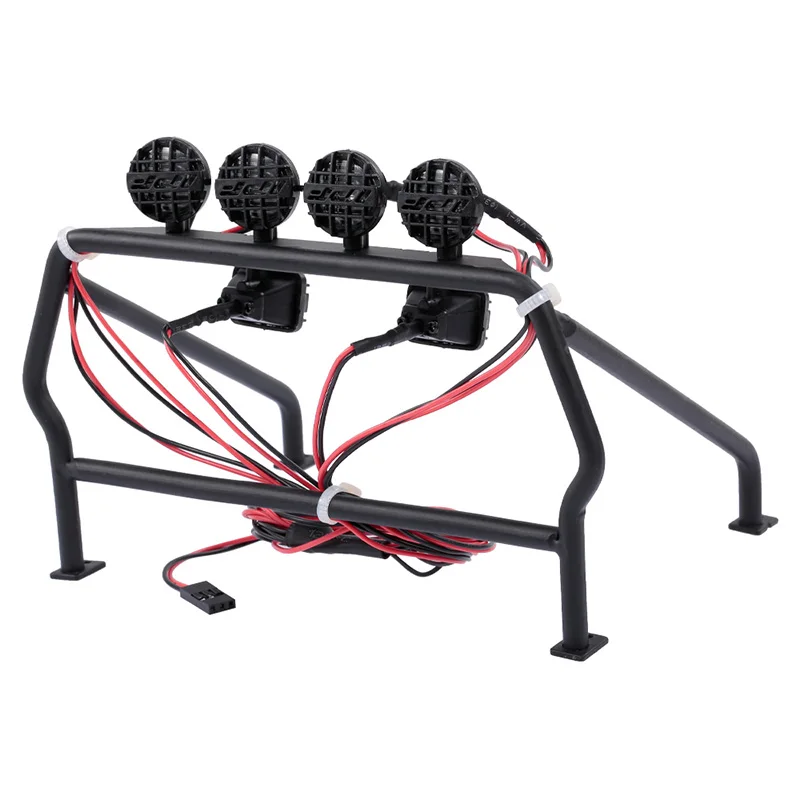 RC Parts Metal Roll Cage Bucket with 6 LED Lights for 1/10 Axial SCX10 RC4WD RC Jeep Truck Car
RC Parts Metal Roll Cage Bucket with 6 LED Lights for 1/10 Axial SCX10 RC4WD RC Jeep Truck Car