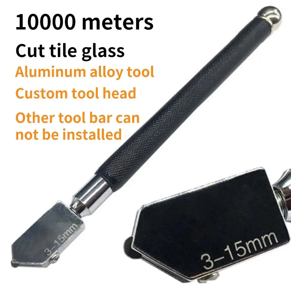 Professional Glass Cutter Iron Handle Roller Knife For Diamond Precision Cutter Wheel Glass Cutter Handheld Tile Tools
Professional Glass Cutter Iron Handle Roller Knife For Diamond Precision Cutter Wheel Glass Cutter Handheld Tile Tools