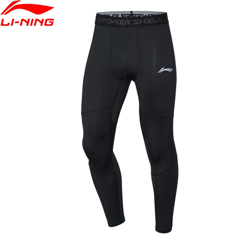 Фото Мужские тренировочные брюки Li-Ning плотные теплые спортивные из полиэстера и