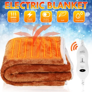 145x175cm 220V Efficient Winter Electric Blanket Heater Single Body Warmer Thermostat Electric Heating Blanket Heated Mat
145x175cm 220V Efficient Winter Electric Blanket Heater Single Body Warmer Thermostat Electric Heating Blanket Heated Mat