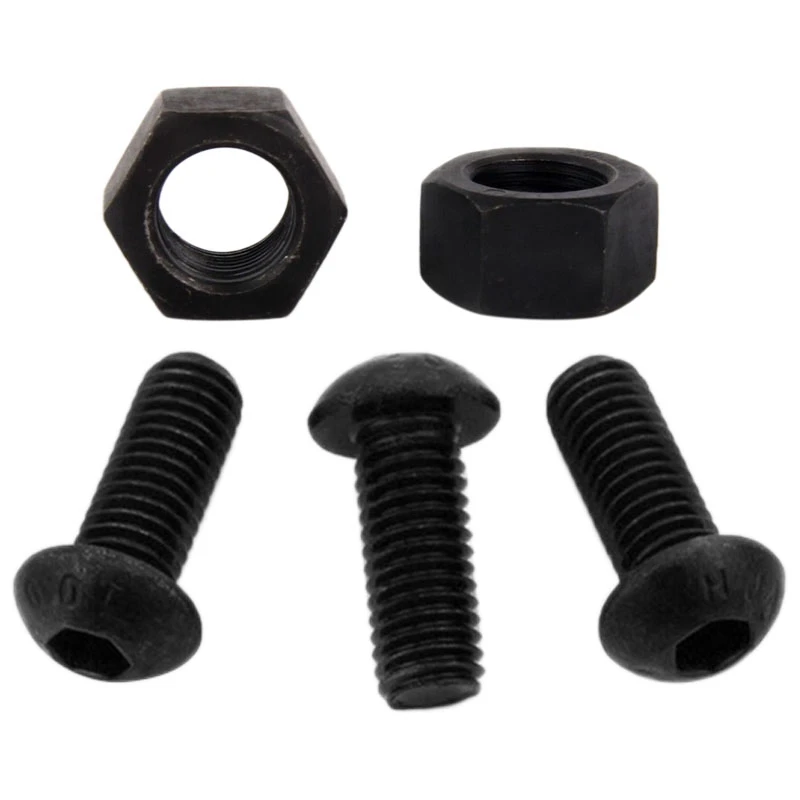 50Pcs M6 Carbon Steel Grade 8 Hexagon Hex Nut Black & 50Pcs M6X12mm Button Head Hex Socket Cap Screw Bolt Black
50Pcs M6 Carbon Steel Grade 8 Hexagon Hex Nut Black & 50Pcs M6X12mm Button Head Hex Socket Cap Screw Bolt Black