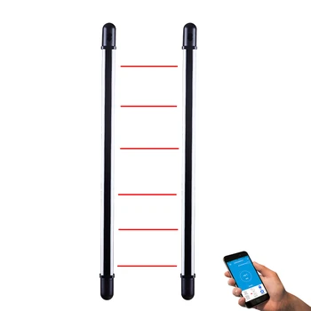 Waterproof 6 beams wireless 433MHz Infrared Grating detector barrier fence Sensor alarm for GSM WiFi home alarm system
Waterproof 6 beams wireless 433MHz Infrared Grating detector barrier fence Sensor alarm for GSM WiFi home alarm system