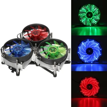 LED CPU Cooler Fan Heatsink Radiator For Intel LGA 1150/1151/1155/1156 Series High Quality Computer Cooler Cooling Fan For CPU
LED CPU Cooler Fan Heatsink Radiator For Intel LGA 1150/1151/1155/1156 Series High Quality Computer Cooler Cooling Fan For CPU