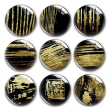 Hand draw Gold color Pattern glass cabochon,Black and yellow patterns Round photo glass cabochon demo flat back Making findings
Hand draw Gold color Pattern glass cabochon,Black and yellow patterns Round photo glass cabochon demo flat back Making findings