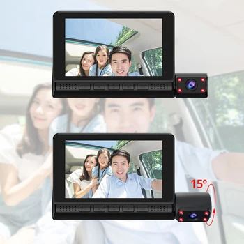 Non-destructive 4.0 Inch Touch HD 1080P Three Lens Car Recorder Driving Recorder Support Recording And Cycle Record
Non-destructive 4.0 Inch Touch HD 1080P Three Lens Car Recorder Driving Recorder Support Recording And Cycle Record