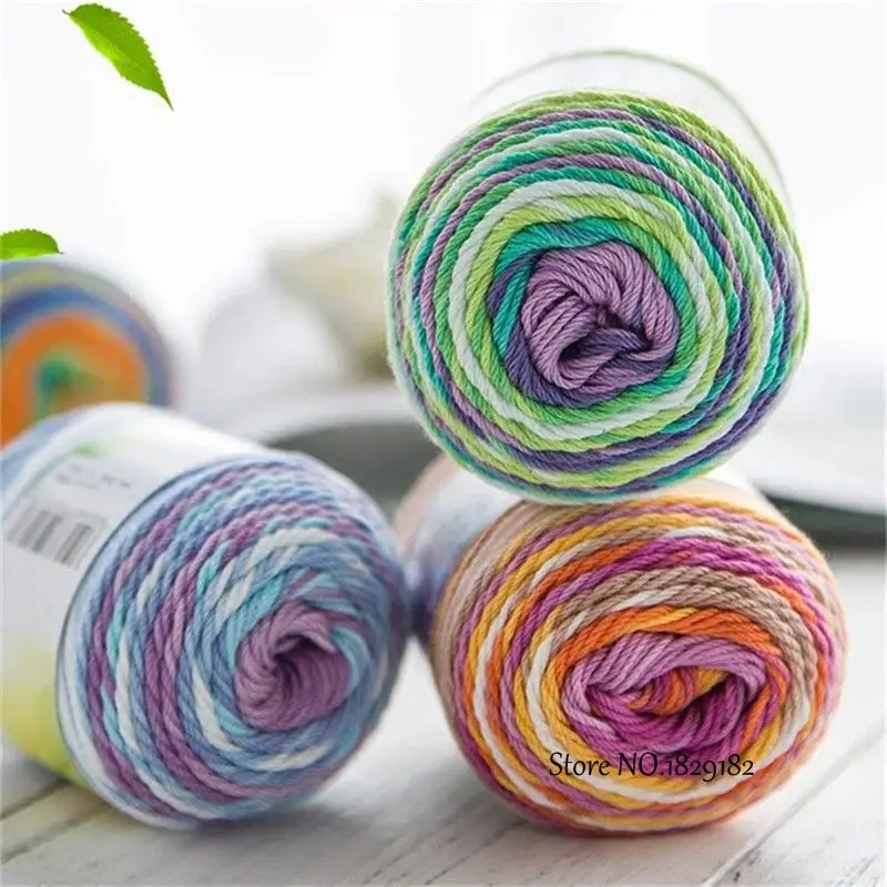 1 piece about 130 meters Soft Cotton Yarn FOr Crochet/Hand Knitting Crochet Cotton Wool Yarn Thread For Hand Knitting Doll
1 piece about 130 meters Soft Cotton Yarn FOr Crochet/Hand Knitting Crochet Cotton Wool Yarn Thread For Hand Knitting Doll