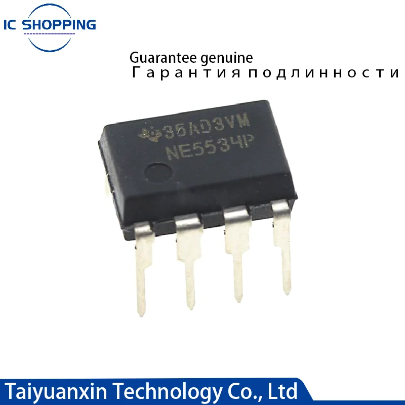 Одноканальный высокоэффективный операционный усилитель NE5534P DIP8 NE5534 с низким