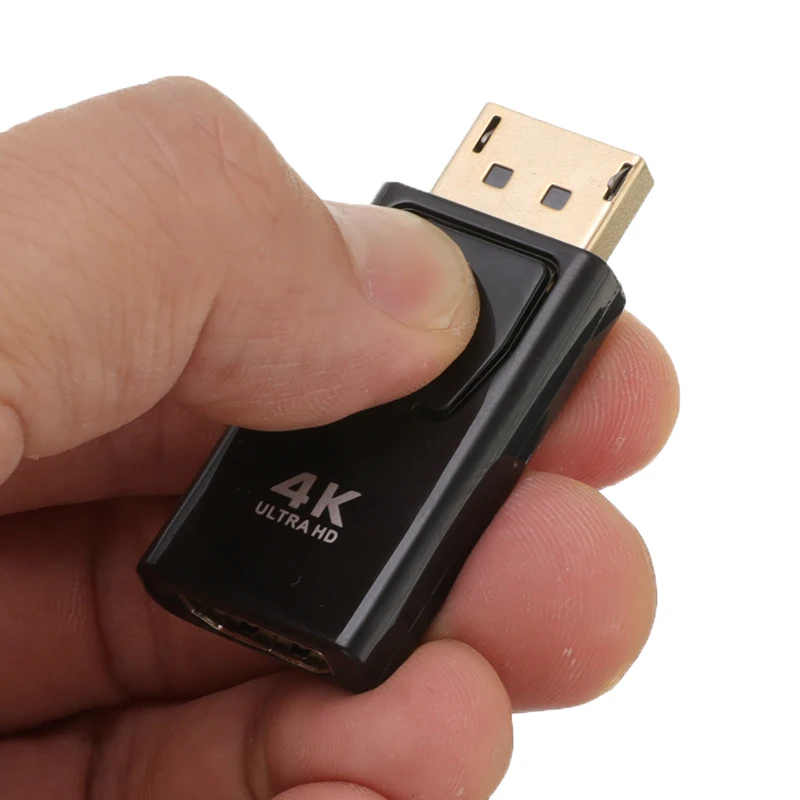 DP к HDMI Max 4K 60Hz адаптер порта дисплея папа женскому кабелю конвертер для ПК ТВ