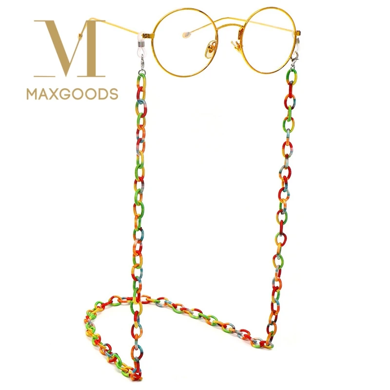 1Pcs 90cm Acrylic Sunglasses Chain for Women Eyeglass Reading Glasses Chain Adjustable Ends Cord Holder Retainer Neck Strap Rope
1Pcs 90cm Acrylic Sunglasses Chain for Women Eyeglass Reading Glasses Chain Adjustable Ends Cord Holder Retainer Neck Strap Rope