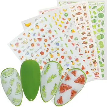 1 Sheet 3D Adhesive Nail Slider Sticker Fruit Cake Lollipop Ice Cream Design Decals Manicure Nail Art Decoration Tattoos
1 Sheet 3D Adhesive Nail Slider Sticker Fruit Cake Lollipop Ice Cream Design Decals Manicure Nail Art Decoration Tattoos