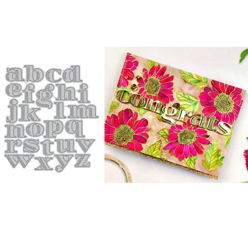 26 Alphabets a~ z Letters Metal Cutting Dies For New DIY Scrapbooking Album New Craft Embossing Cards 2020
26 Alphabets a~ z Letters Metal Cutting Dies For New DIY Scrapbooking Album New Craft Embossing Cards 2020