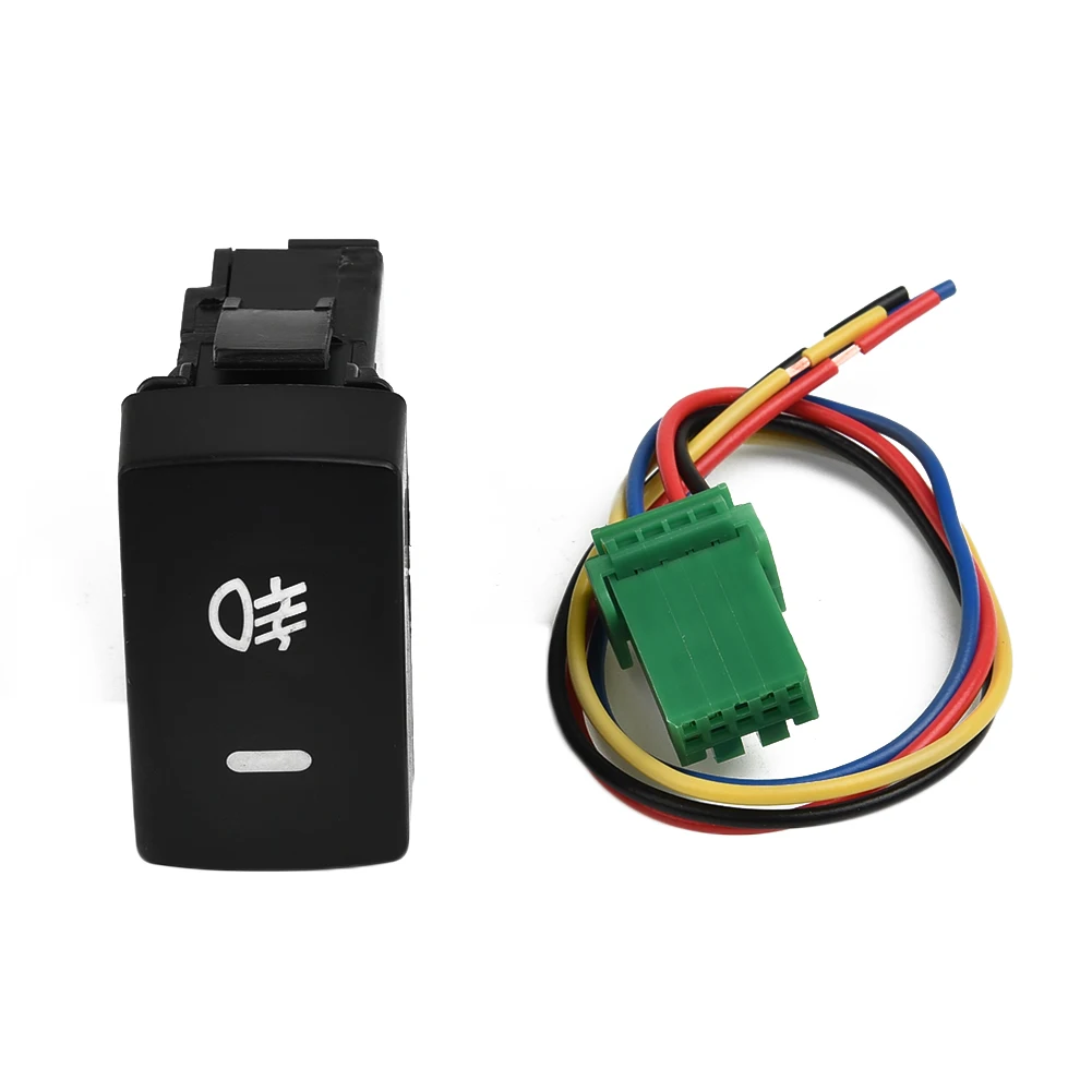 Black 5-Pin LED Car Push Button Fog Light Switch W/ Wire Plastic For Honda For Civic For Accord For CRV 23x43x60mm Interior Part
Black 5-Pin LED Car Push Button Fog Light Switch W/ Wire Plastic For Honda For Civic For Accord For CRV 23x43x60mm Interior Part