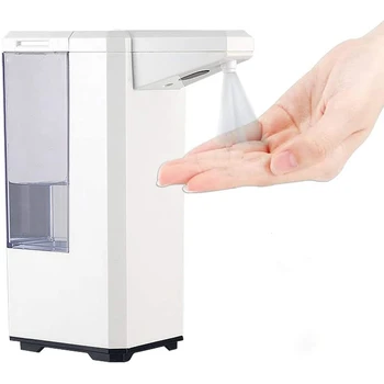 Retail Automatic Alcohol Dispenser Touchless Spray Machine Sensor Press Soap Dispenser 500Ml Soap Dispenser Suitable for Home
Retail Automatic Alcohol Dispenser Touchless Spray Machine Sensor Press Soap Dispenser 500Ml Soap Dispenser Suitable for Home